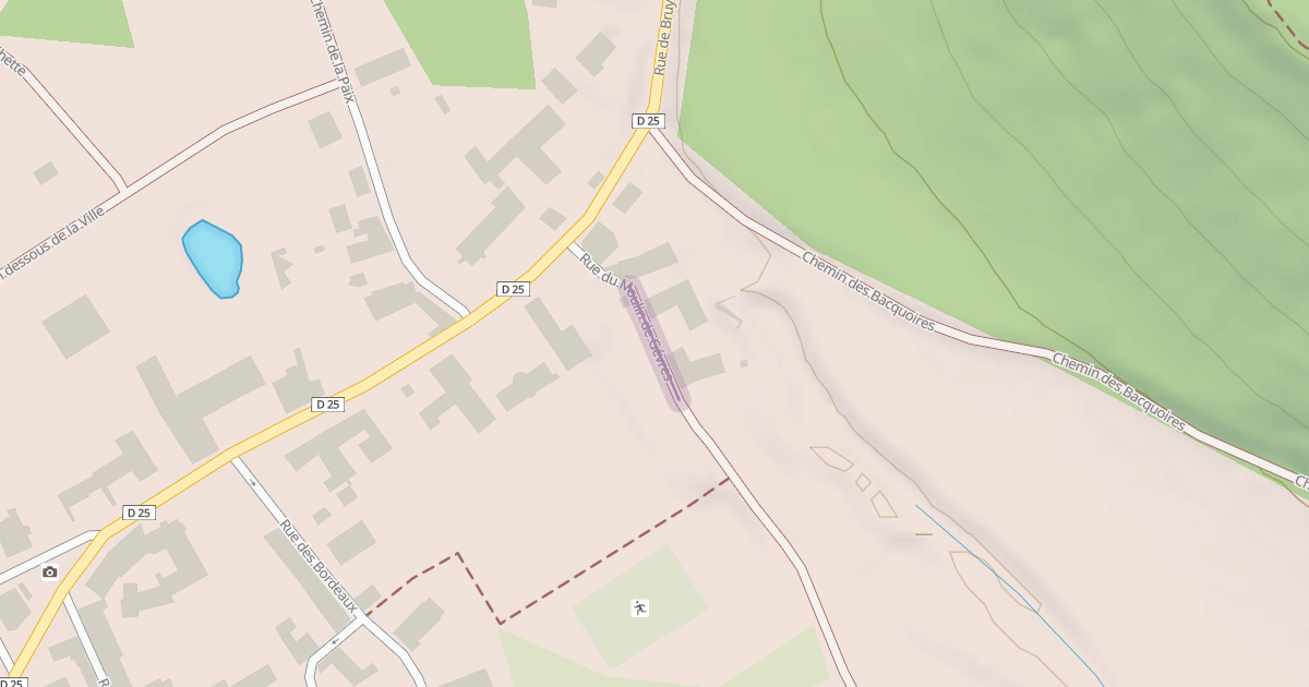 Map preview of Rue du Moulin de Gévres