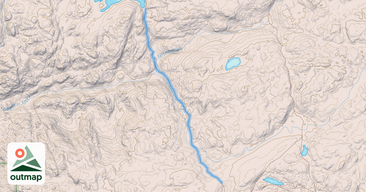 Map of Lowline Trail
