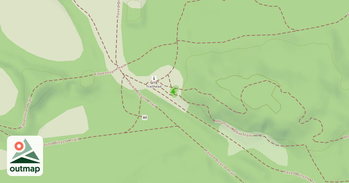 Map of MTB Trail