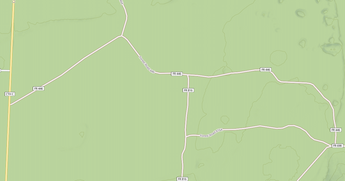 Map preview of FR 446