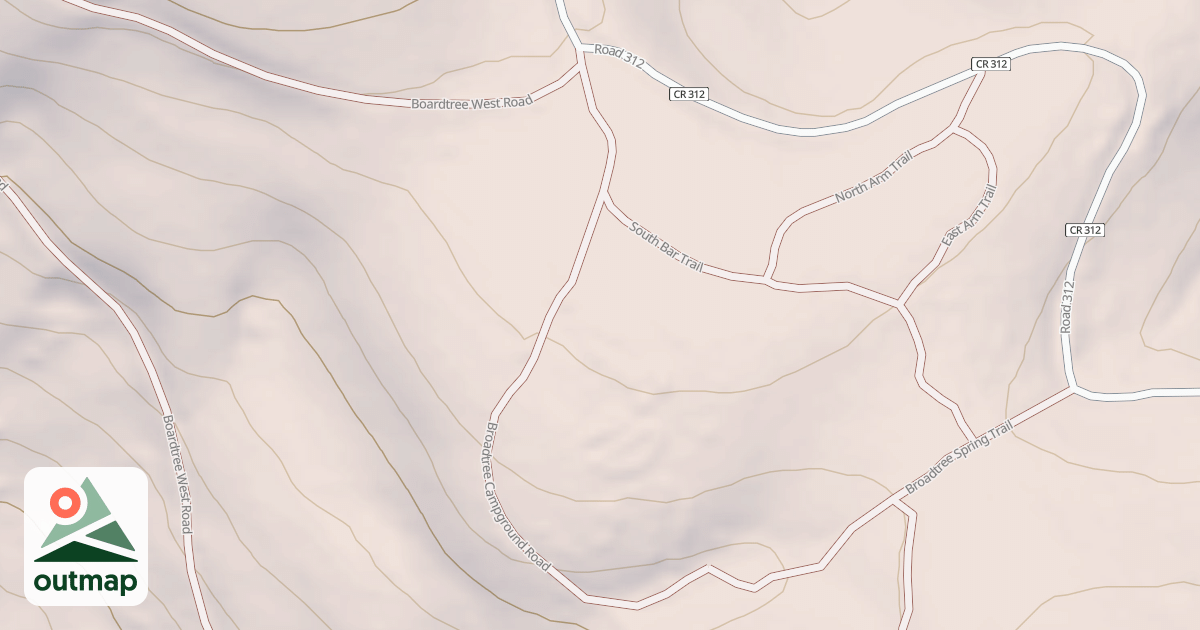 Map of BOARDTREE C.G.