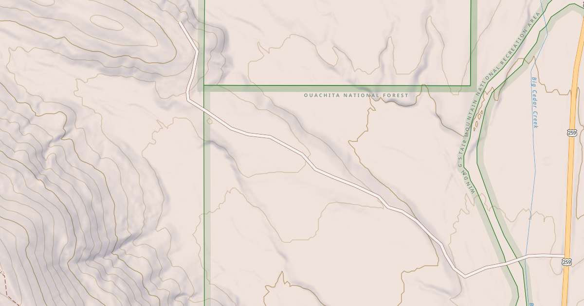 Map preview of OLD OIL WELL