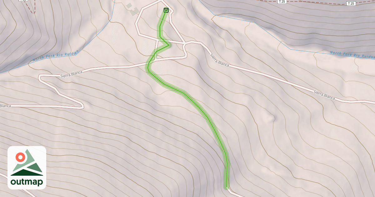 Map of Upper Spruce