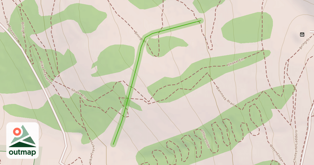 Map of Rainbow Road