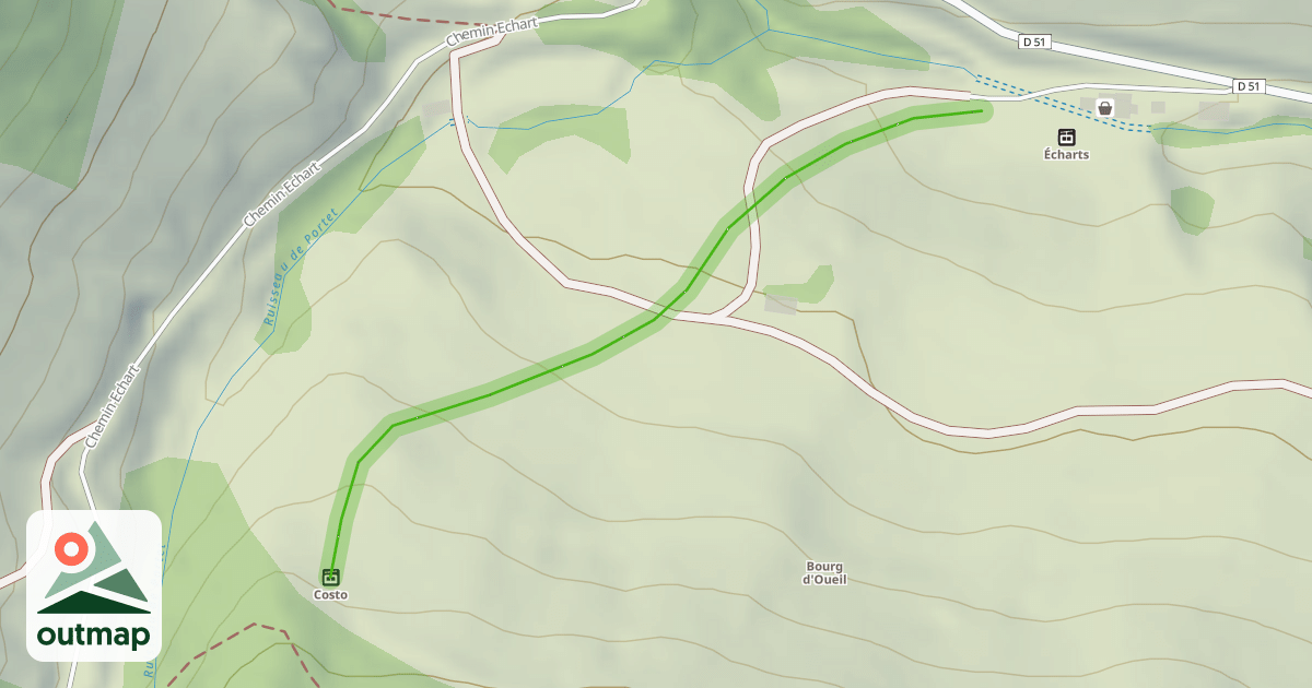 Map of Gentiane