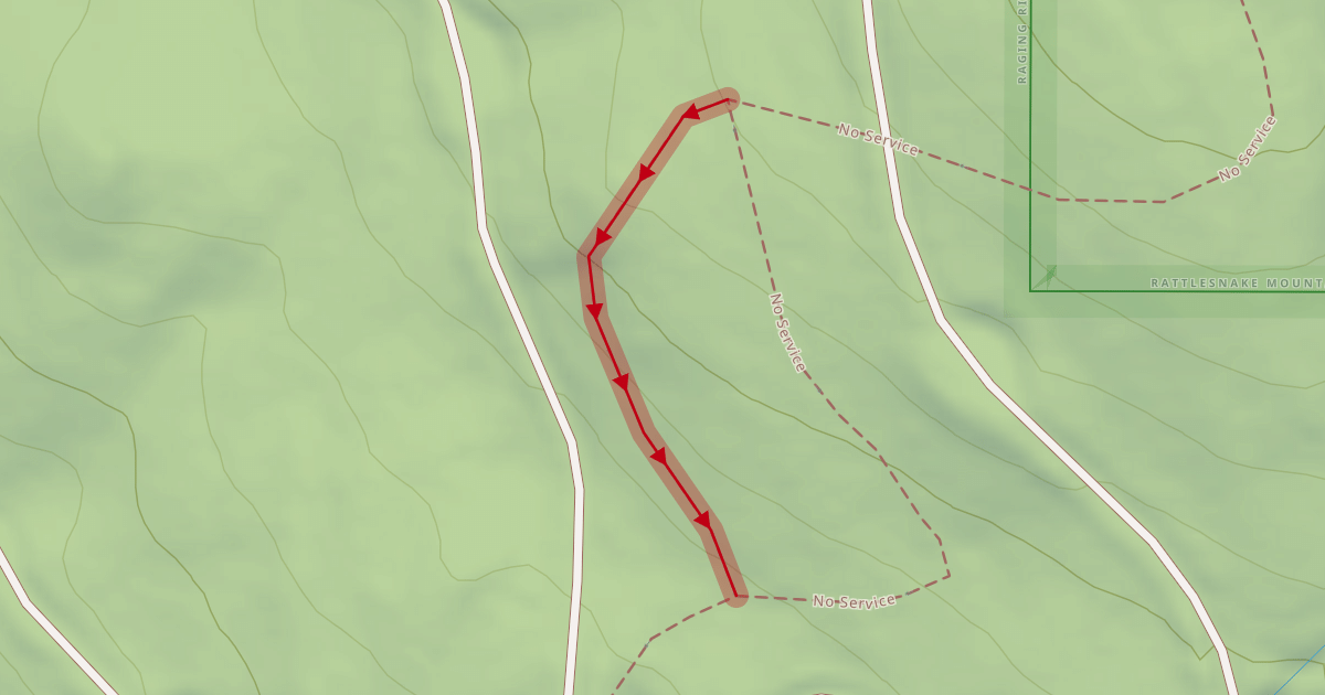 Map preview of People's Elbow