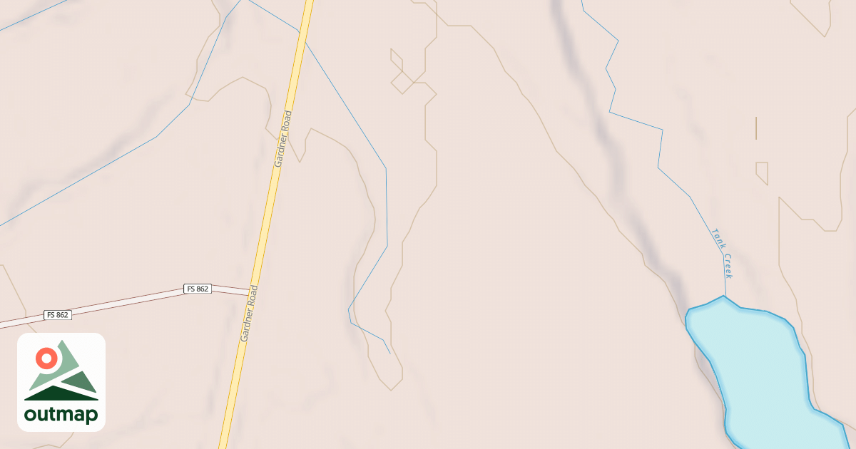 Map of USFS Motor Vehicle Use Map Trails 24471