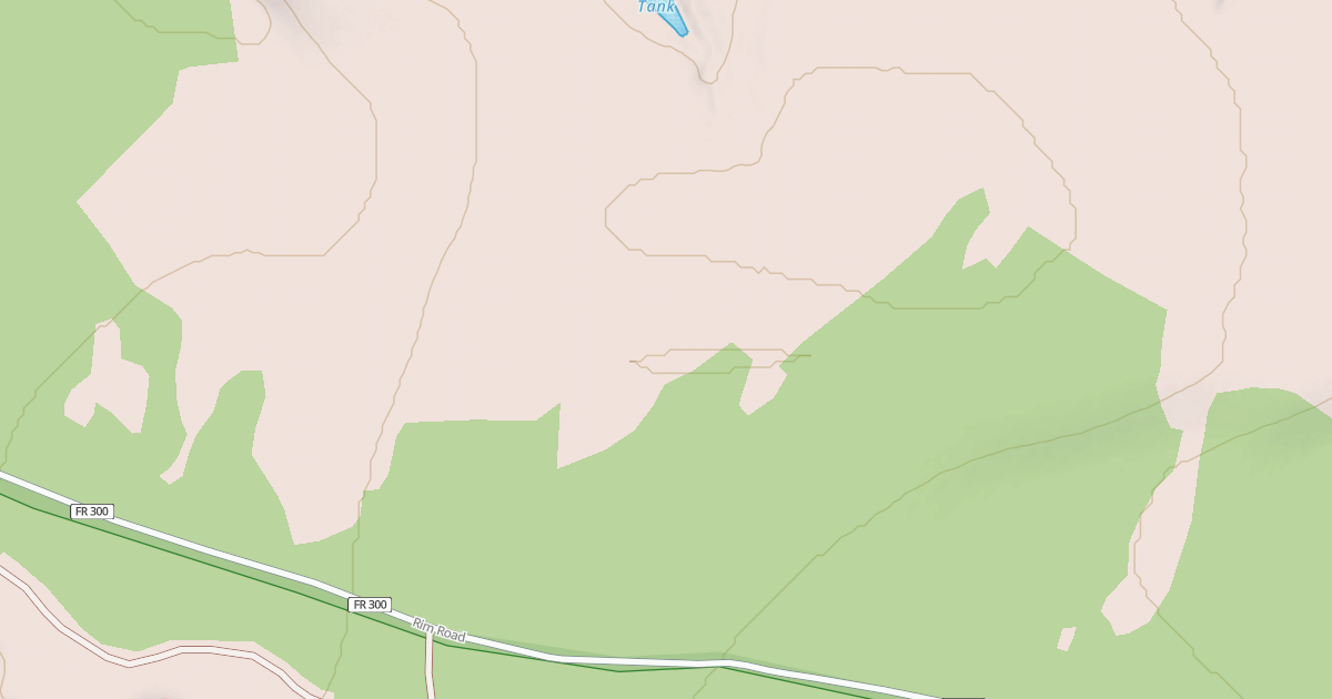 Map preview of USFS National Forest System Roads {C750EE73-E619-4594-AB19-95CAC0152056}