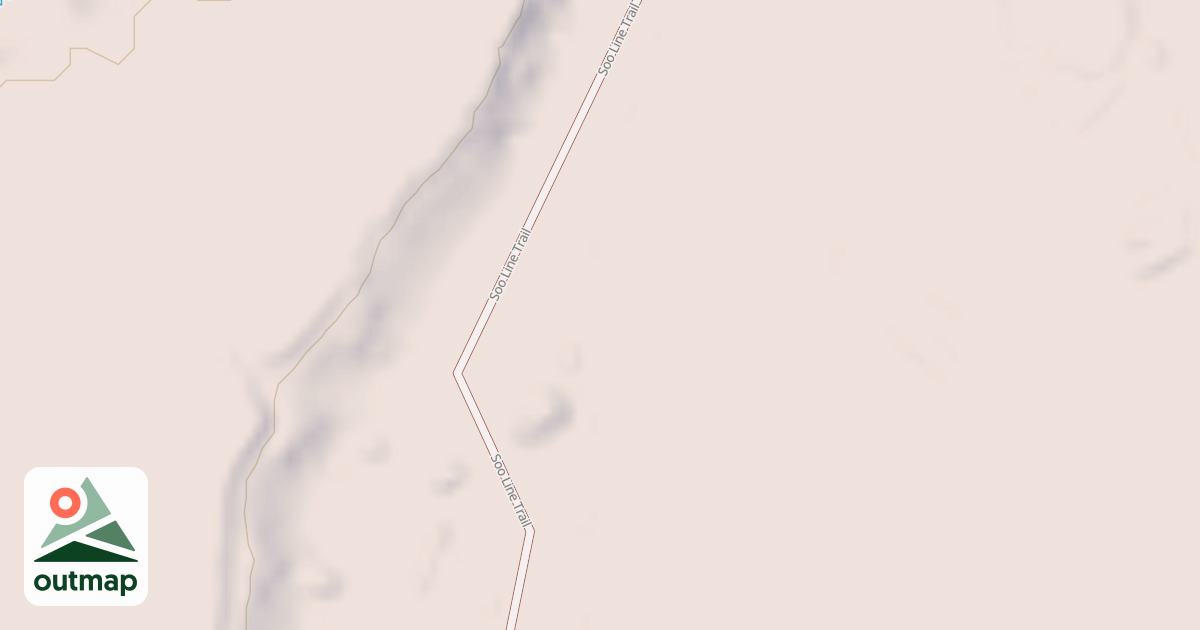 Map of Soo Pits Trails