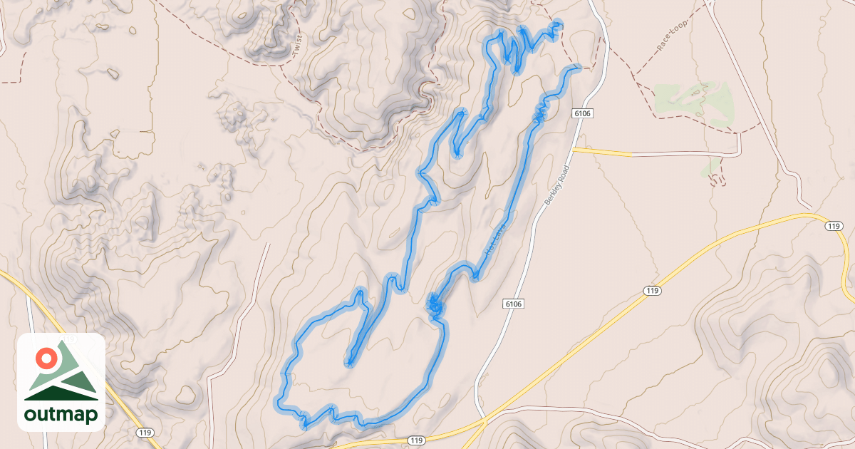 Map of Hot Lava