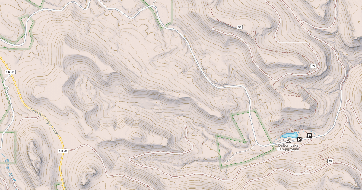 Map preview of DALTON LAKE BR 1A