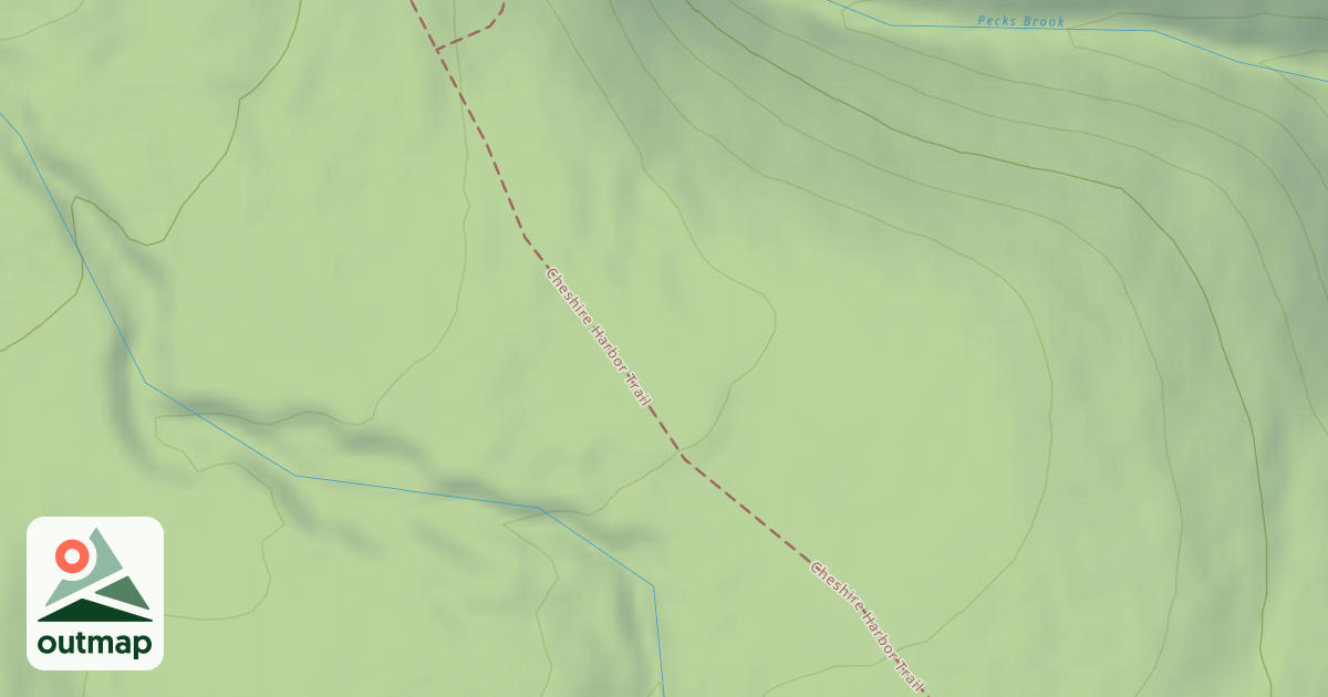 Map of Cheshire Harbor Trail