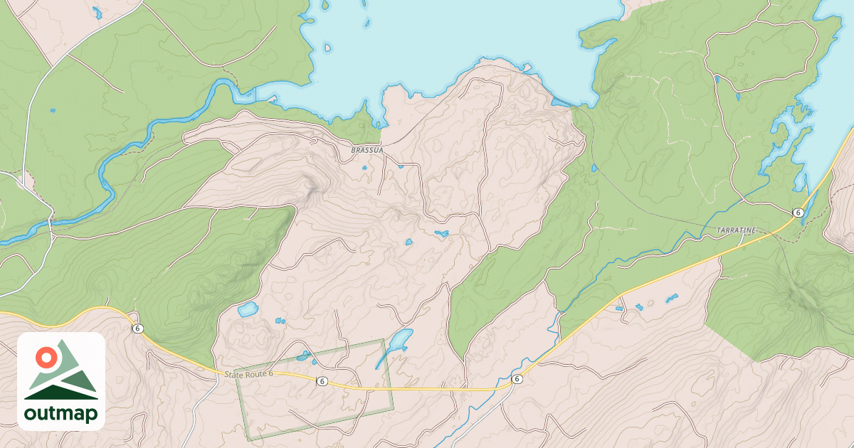 Map of Maine Statewide ATV Trails 86