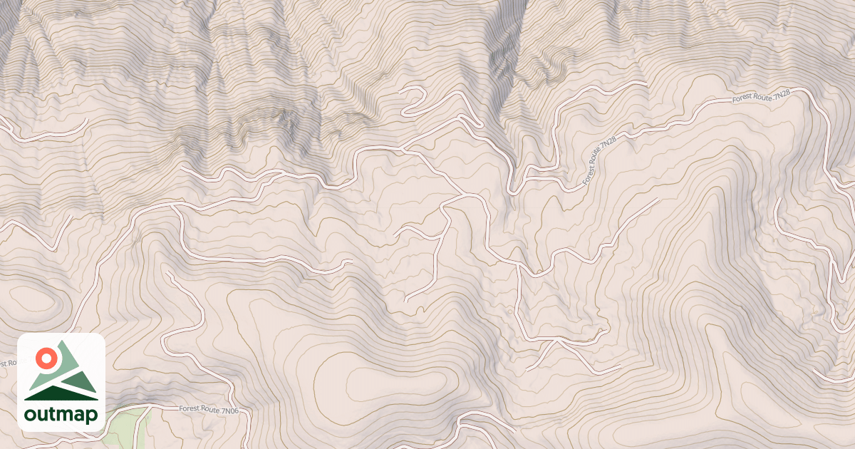 Map of USFS National Forest System Roads {C503D0AE-CB31-453A-895D-3A100C38271E}