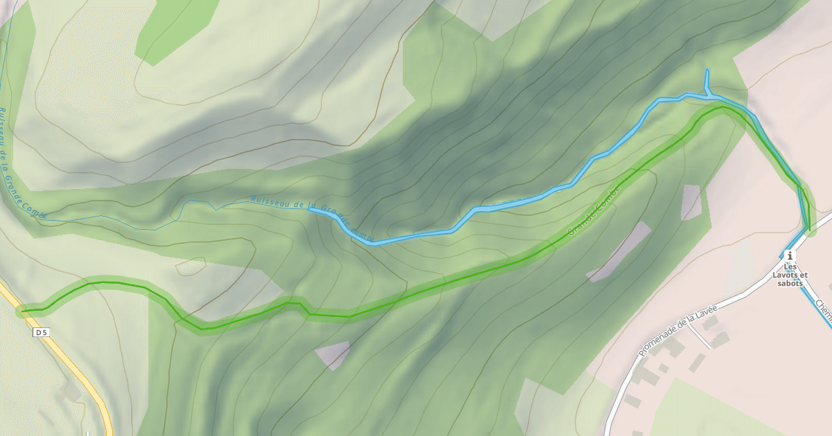 Map preview of Grande Combe