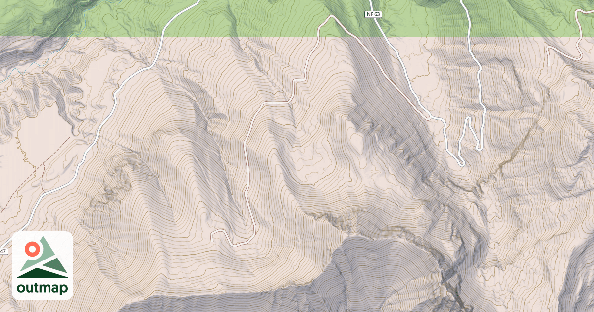 Map of GRASSY MTN