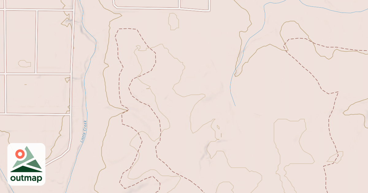 Map of USFS Motor Vehicle Use Map Roads {58E35D2A-1DBA-4358-BF6D-0C1A6537F41E}