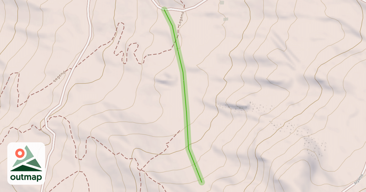 Map of Arpette