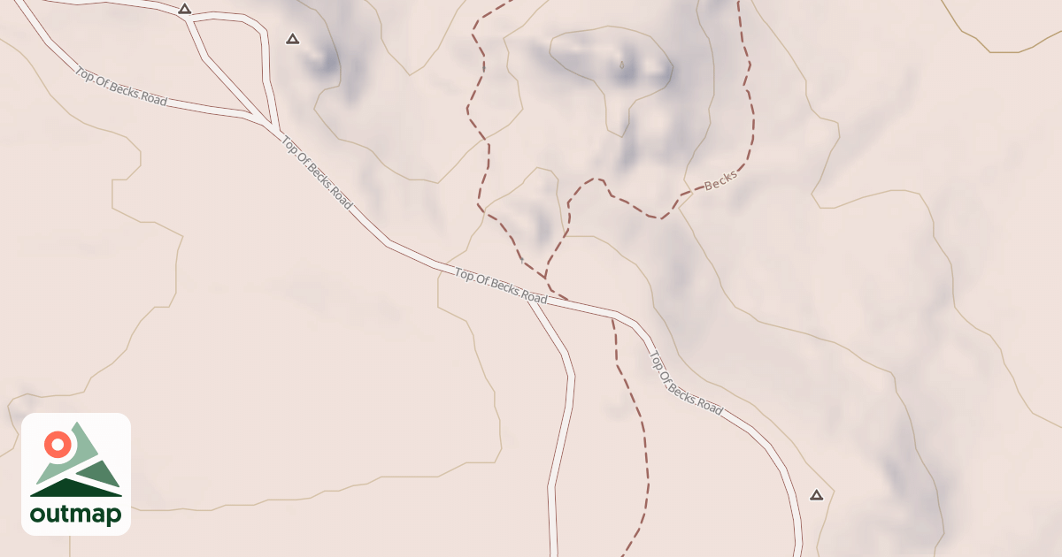 Map of Becks