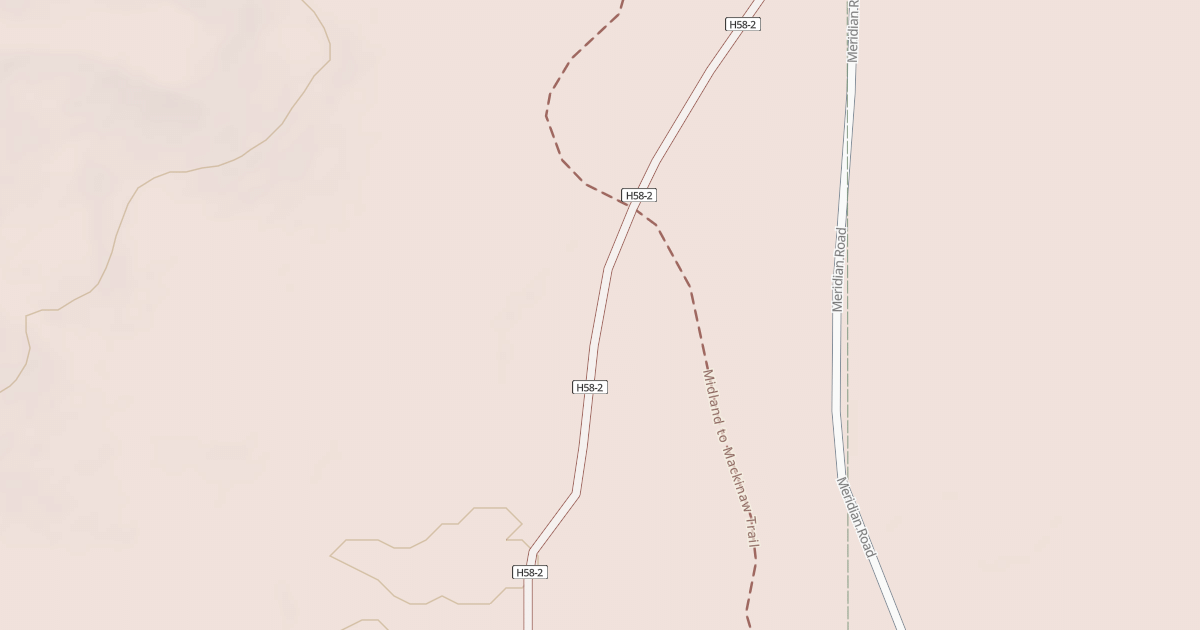Map preview of Meadows West Trail