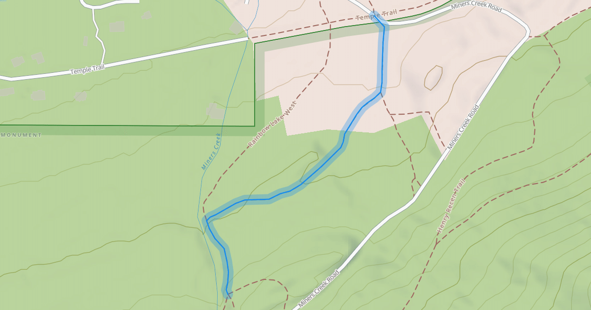 Map preview of Rainbow Lake