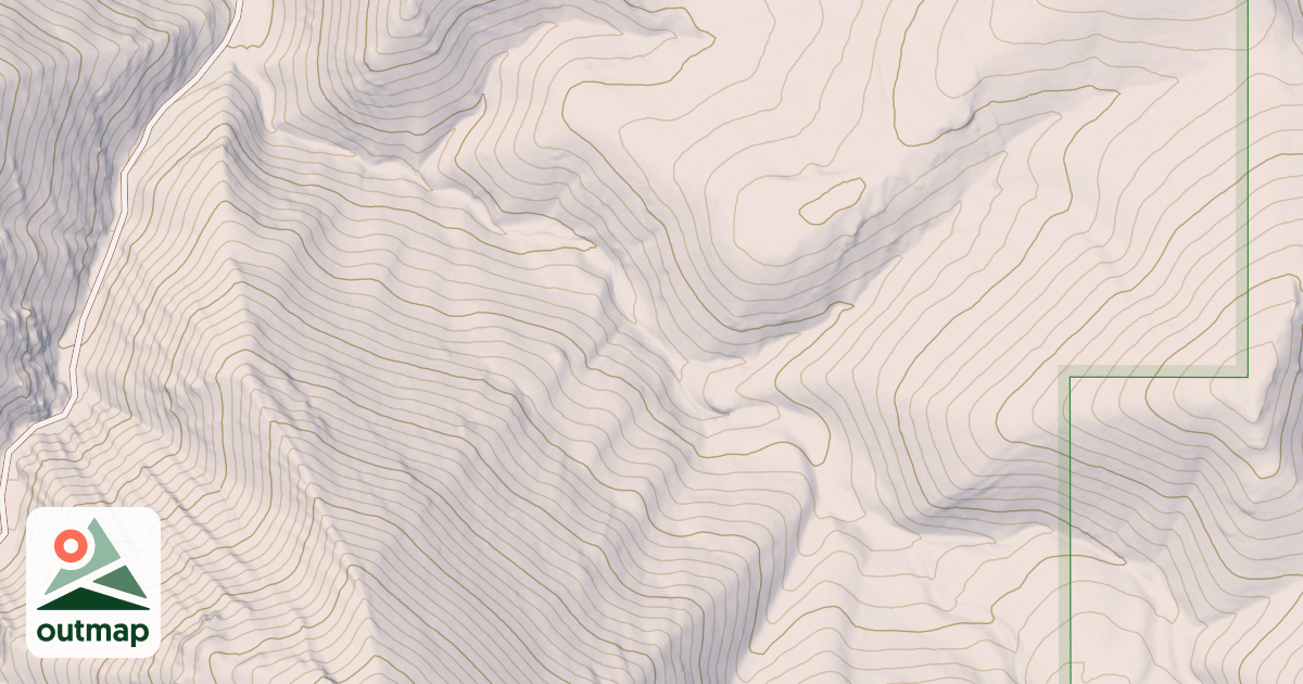Map of Jumpoff Canyon
