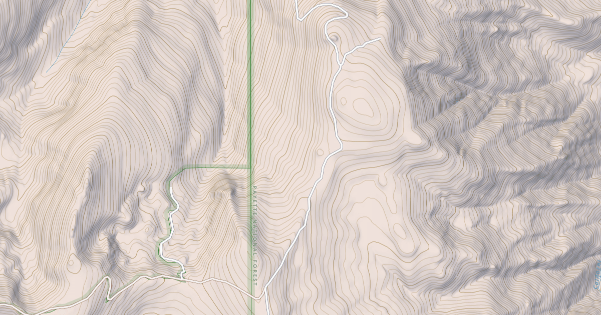 Map preview of CANADA SADDLE