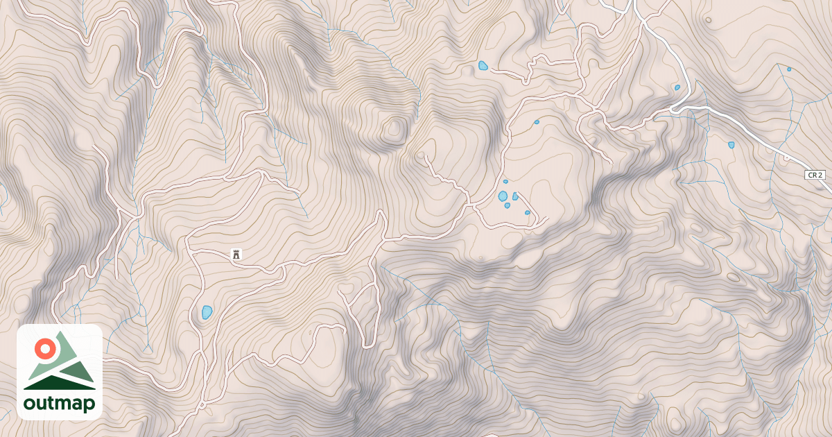 Map of Highgrade National Recreation Trail