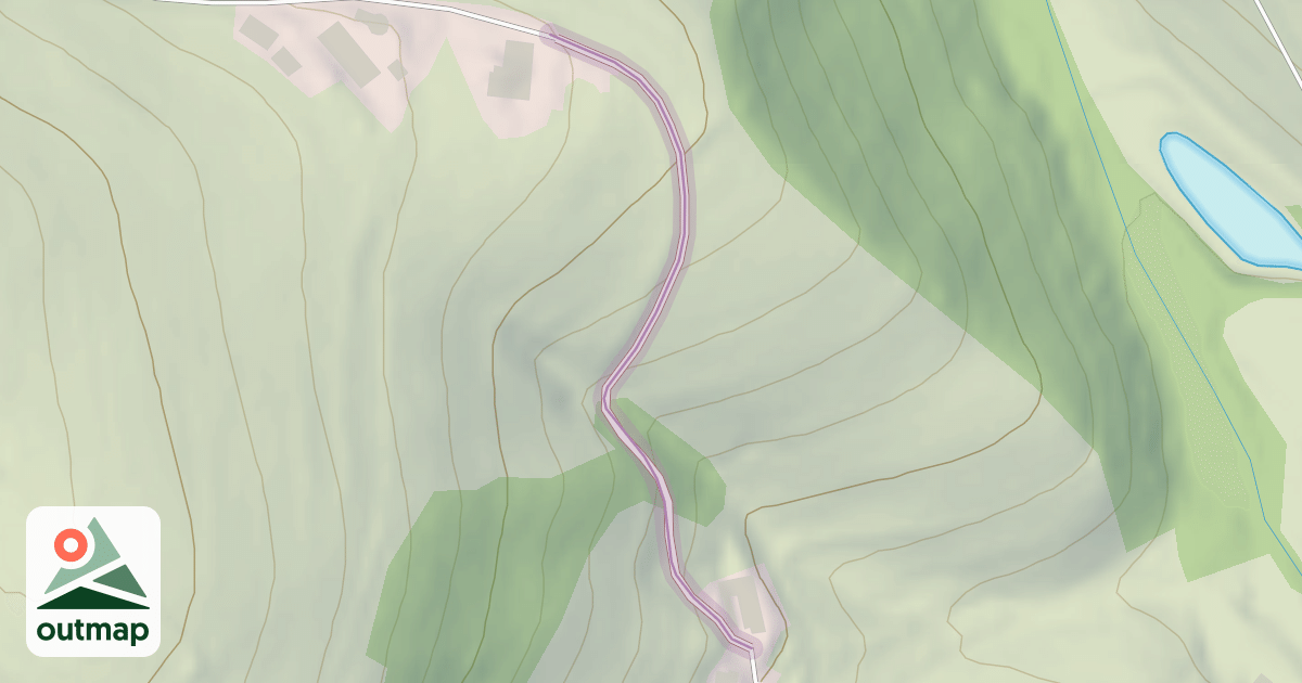 Map of Chemin de Faurupt