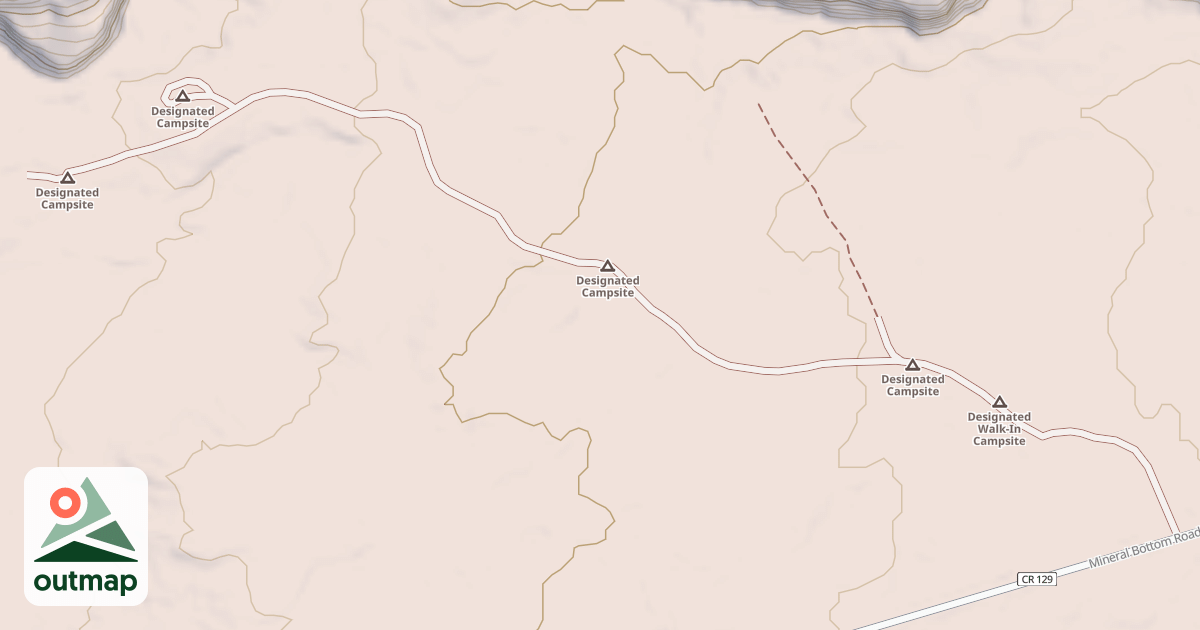 Map of BLM National GTLF Public Motorized Roads 023dc8e7-e01e-4123-b9ab-de6d46f06215