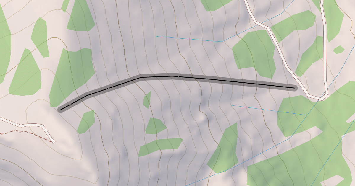 Map preview of Nancy's Couloir