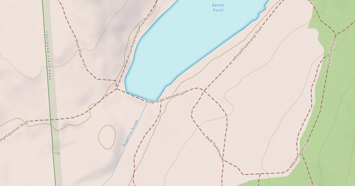 Map preview of Pine Tree Loop