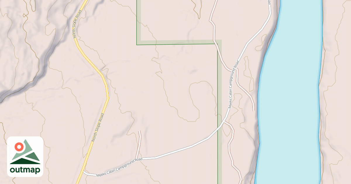 Map of MEEKS CABIN CG