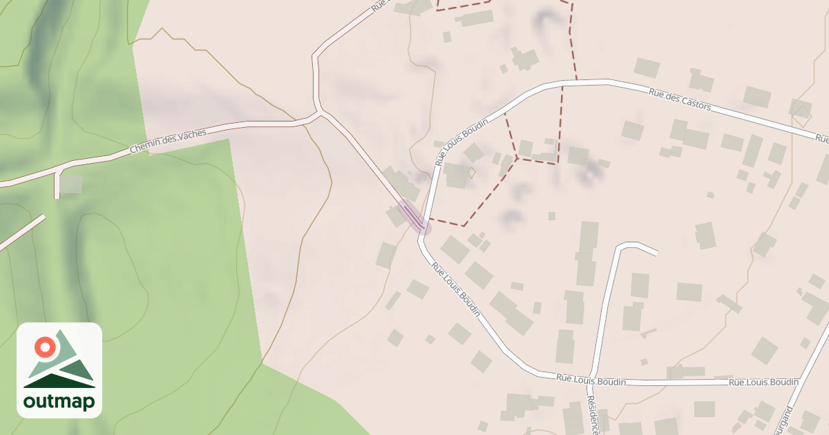 Map of Chemin de la Fontaine
