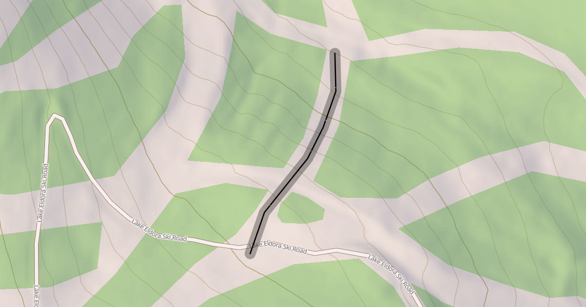 Map preview of Upper Diamond Back