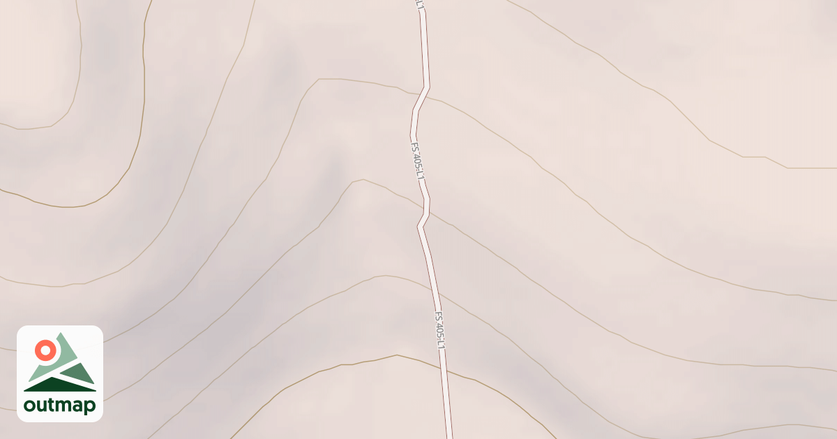 Map of BADGER CR.
