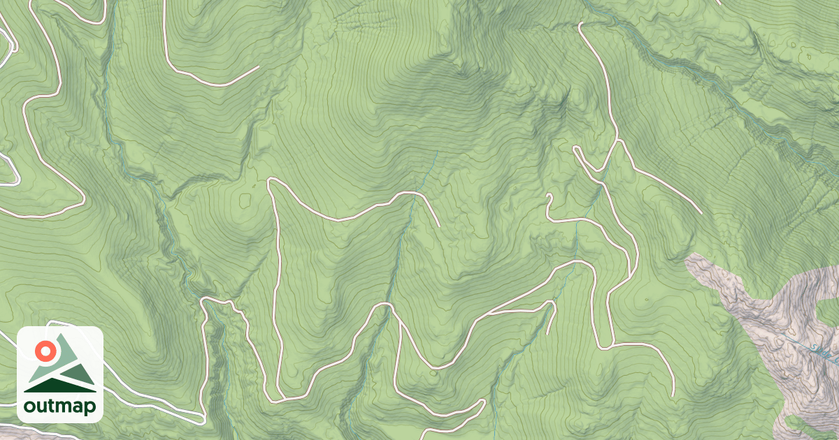Map of ECHO CREEK