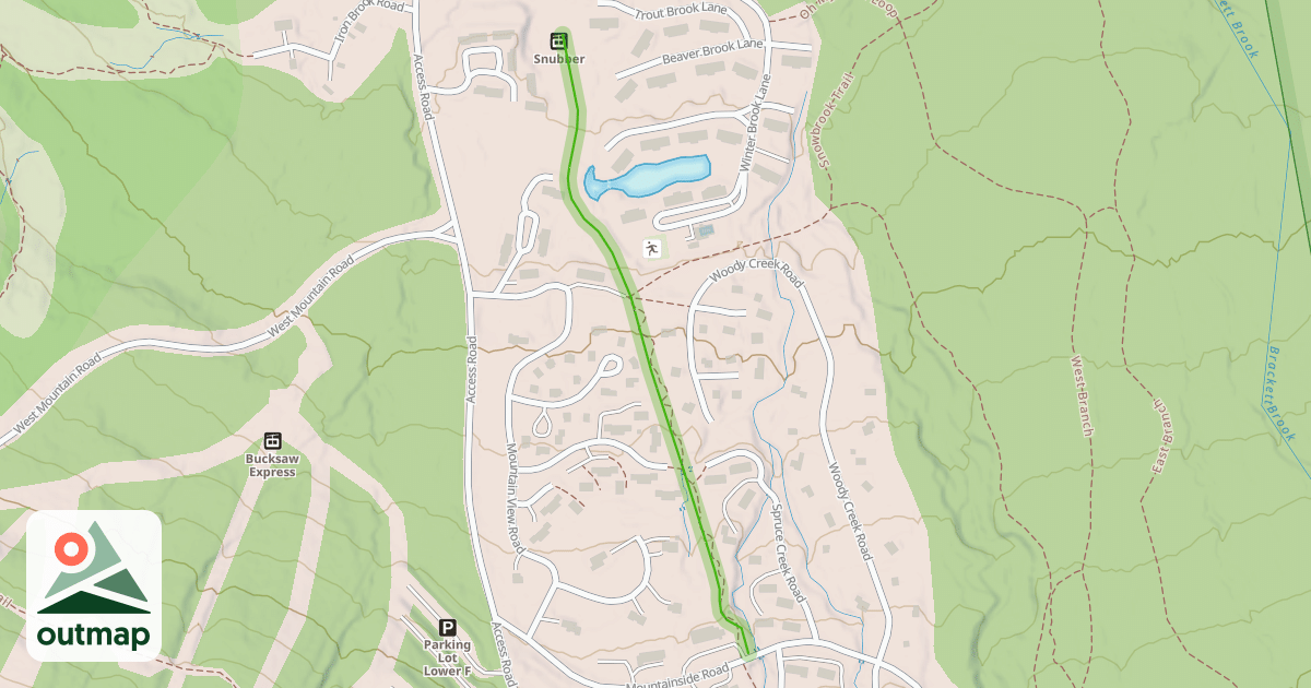 Map of Snowbrook
