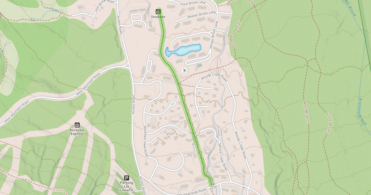 Map preview of Snowbrook