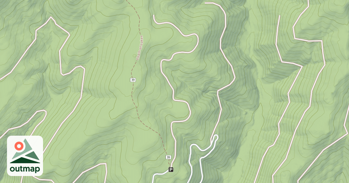 Map of (FDR) MARTIN CREEK