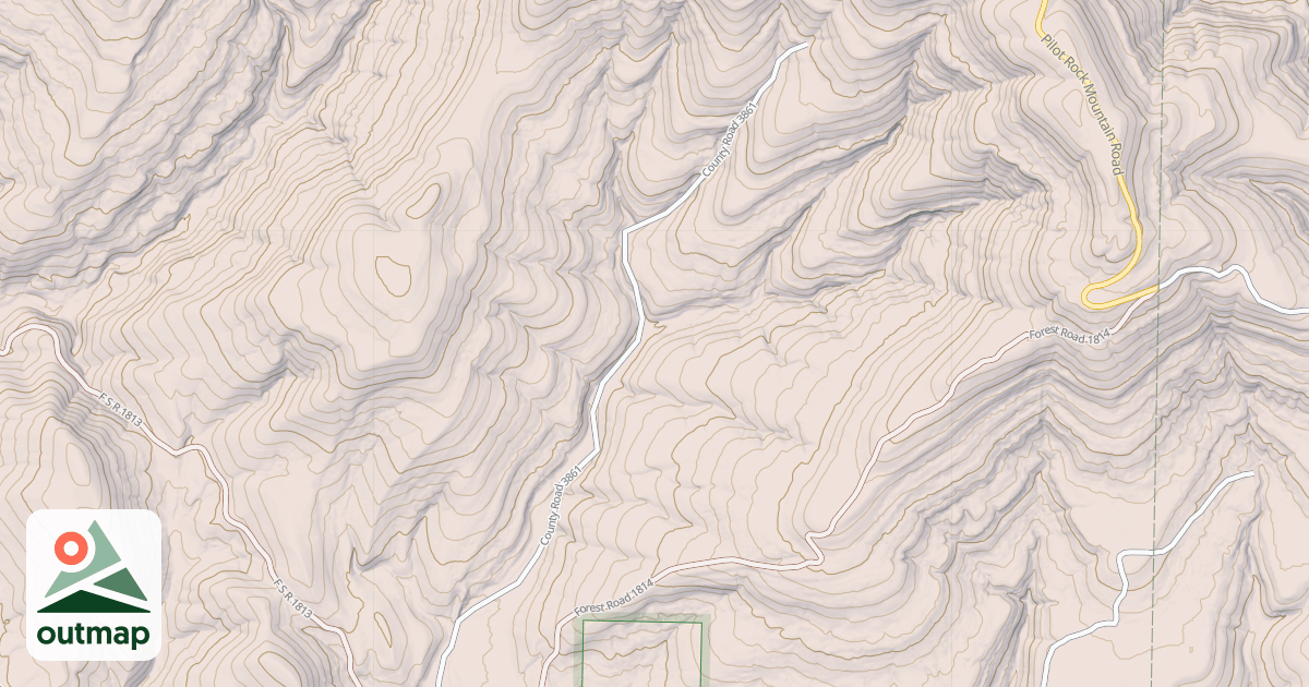 Map of USFS Motor Vehicle Use Map Roads {3558F31E-7A9C-433A-B260-7F67A3648453}