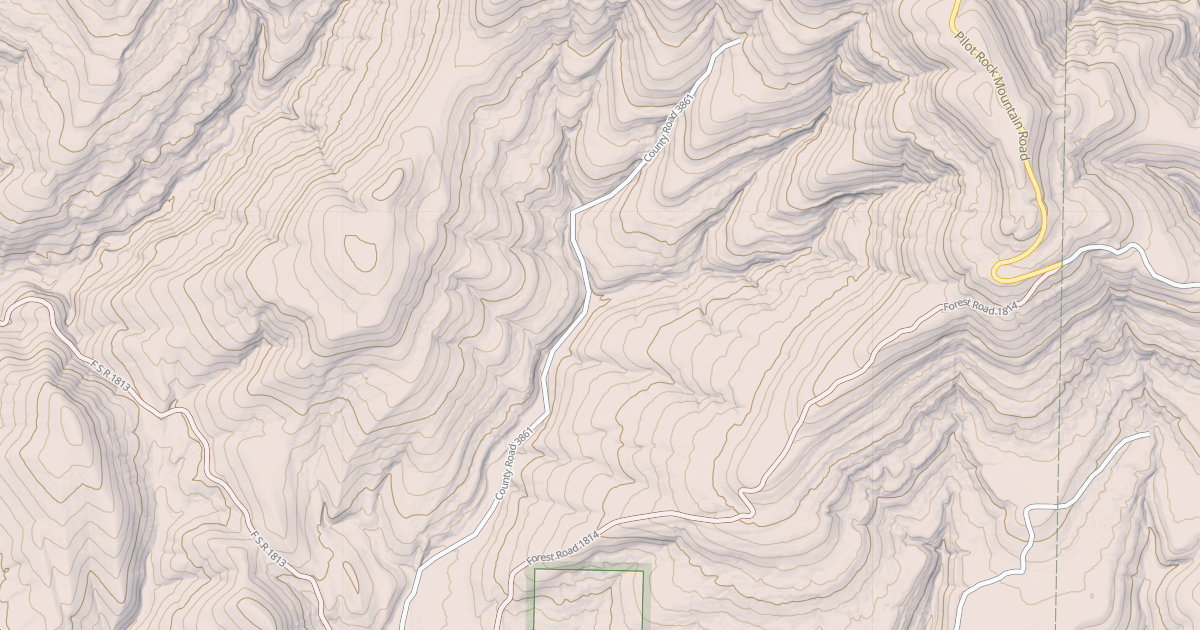 Map preview of USFS Motor Vehicle Use Map Roads {3558F31E-7A9C-433A-B260-7F67A3648453}