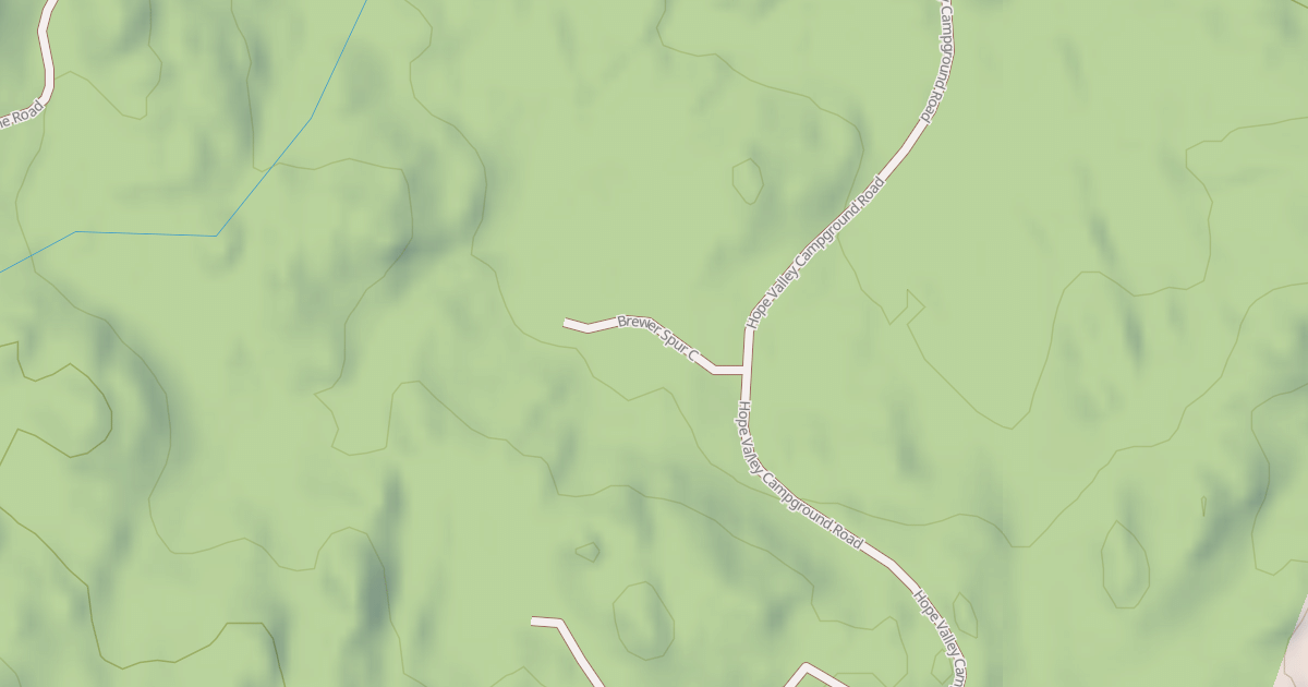 Map preview of BREWER SPUR C
