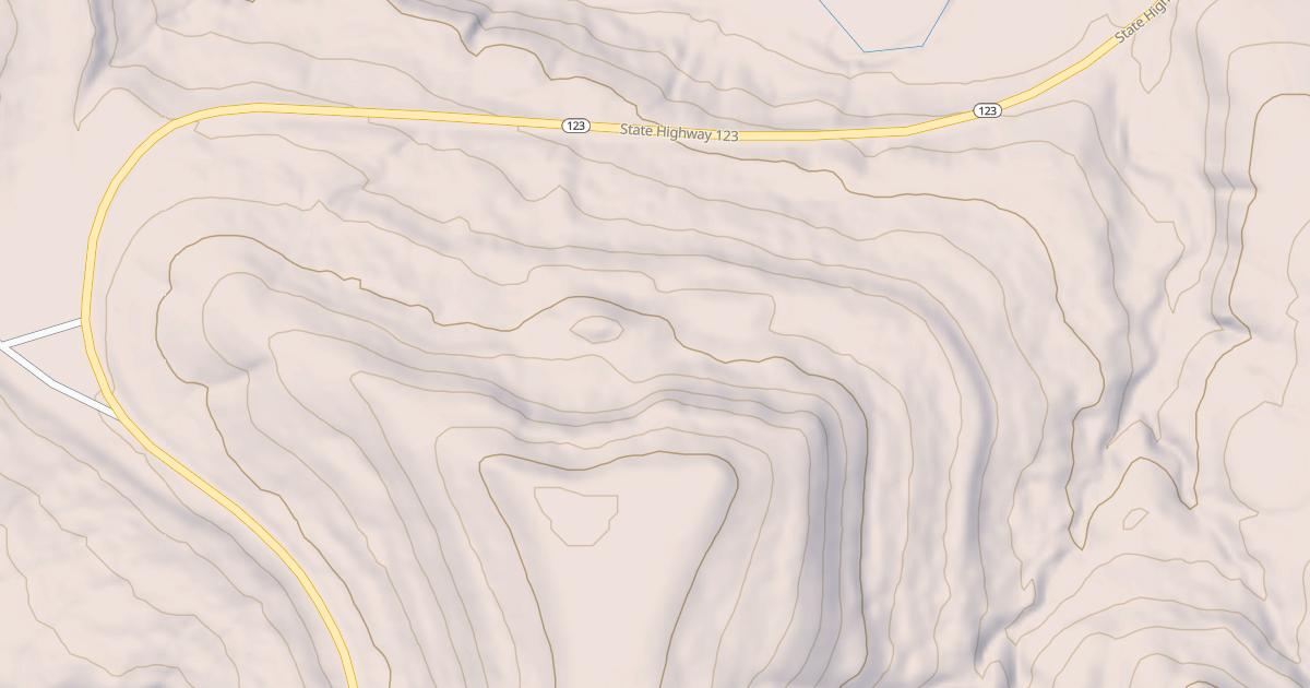 Map preview of USFS National Forest System Roads {1B525701-12BA-4046-90D9-7B7A358310FC}