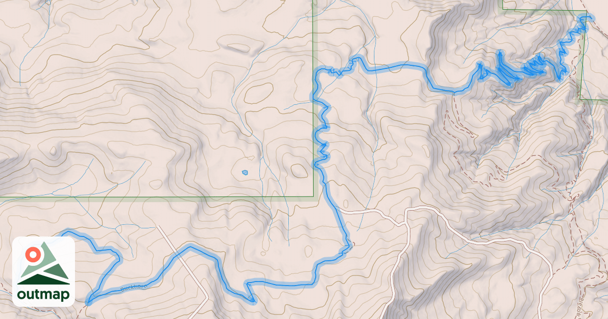 Map of Buckhorn
