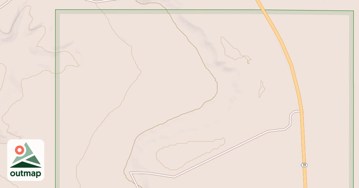 Map of USFS Motor Vehicle Use Map Roads {BFF2A498-C5D3-47BA-8EB9-21BCAEBBF254}