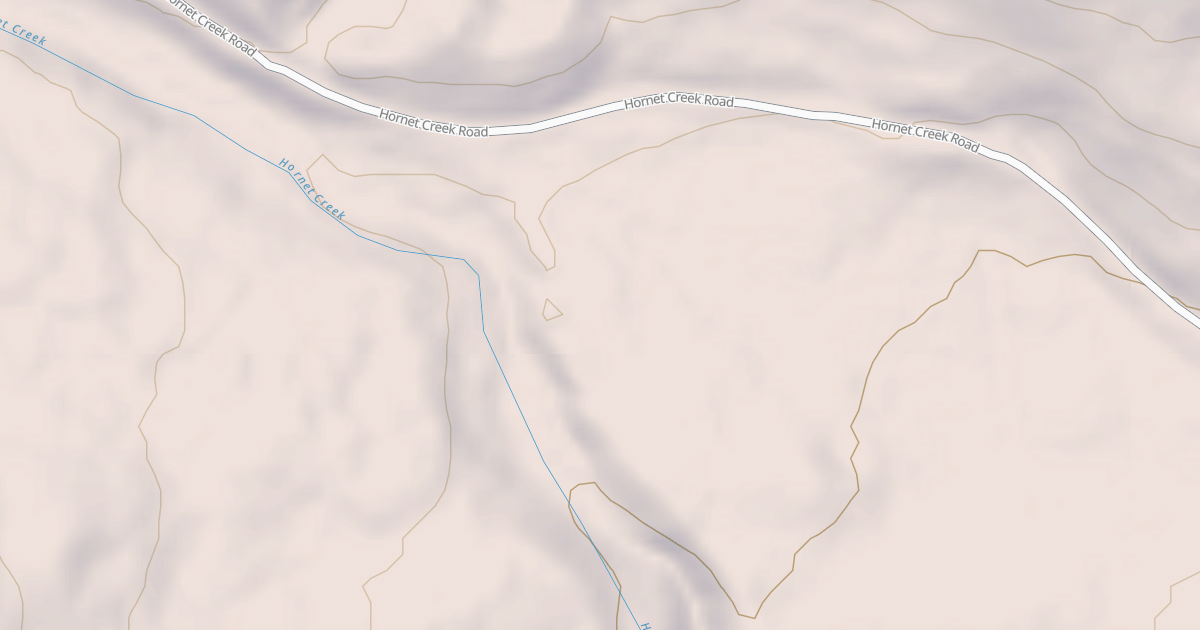 Map preview of HORNET DISPERSED RECREATION