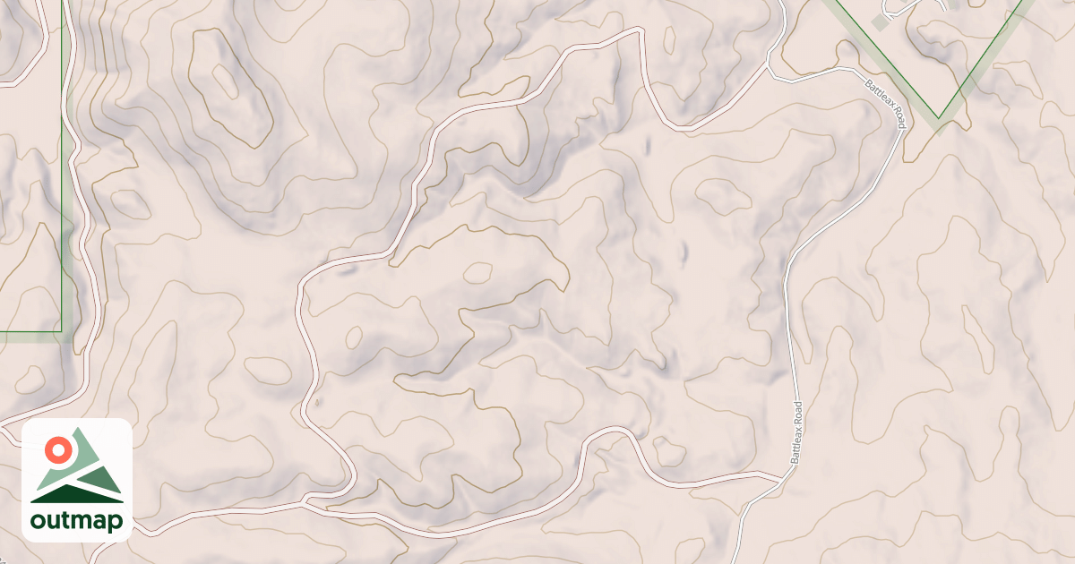 Map of USFS Motor Vehicle Use Map Trails 7442