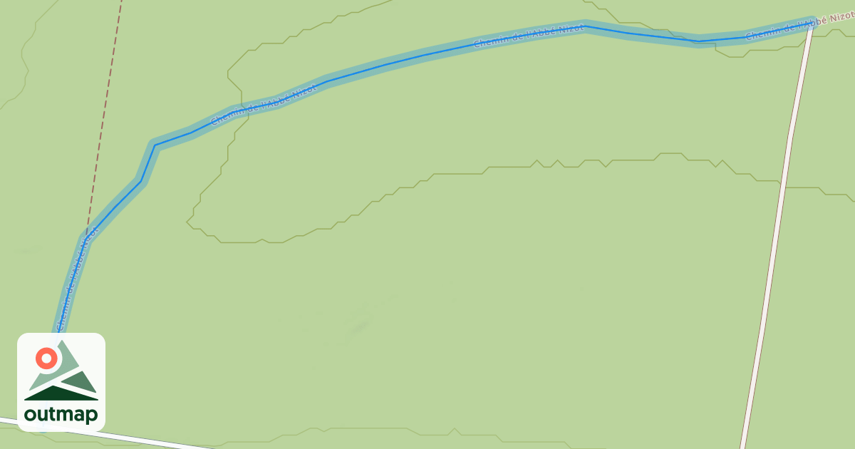 Map of Chemin de l'Abbé Nizot