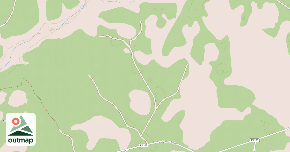 Map of USFS National Forest System Roads {6A788F5B-ED97-4EA8-A799-4574616C69DB}